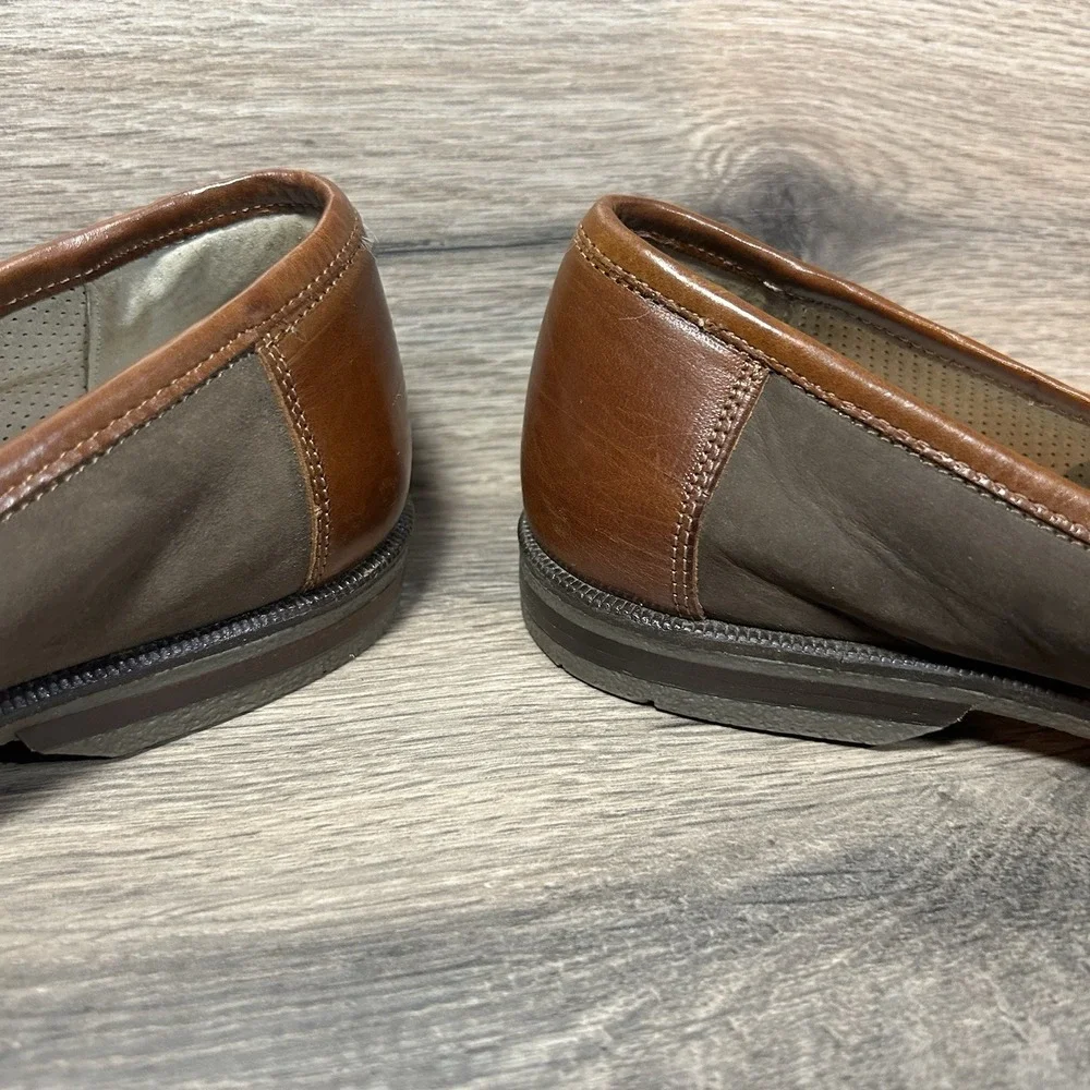 Florsheim Barletta series men sz 7.5 D‎ Suede leather loafers Great Condition